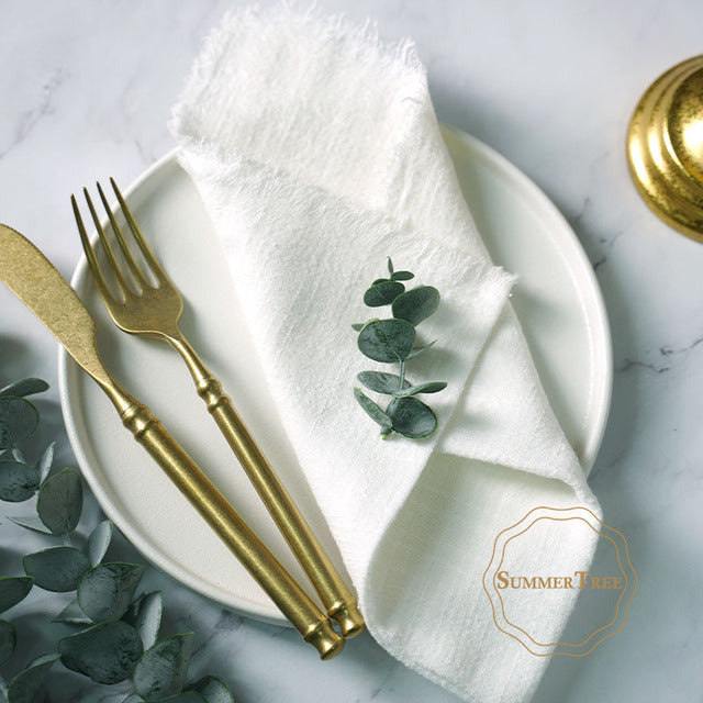 Table Gauze Napkin Cloths - Decor