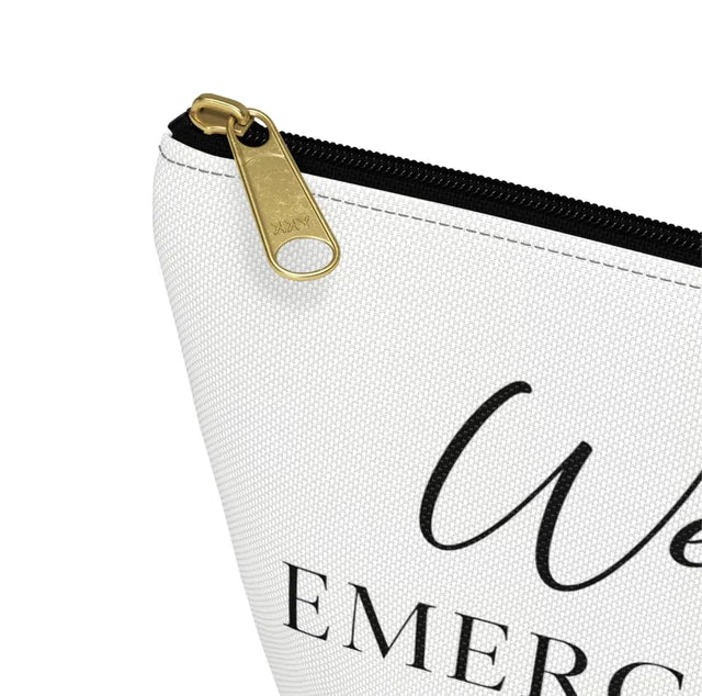 Wedding Emergency Kit Bag | Empty Bridesmaid Survival Pouch - Bridal Bazaar