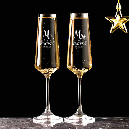 Champagne Flutes - Glassware