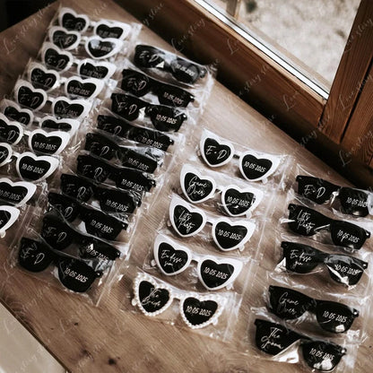 Personalised Heart Sunglasses – Print on Glass