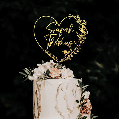 Cake Topper - Rustic