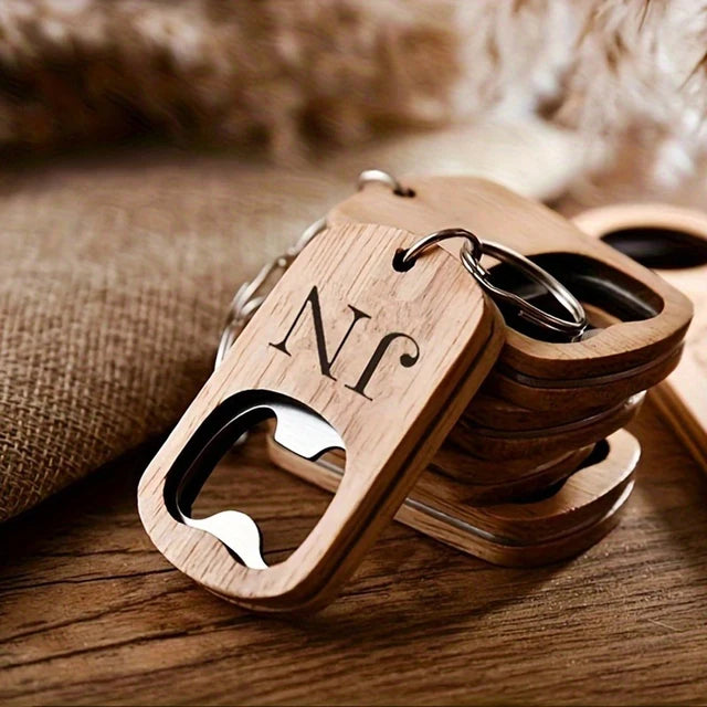 Groomsmen Bottle Opener Keychain