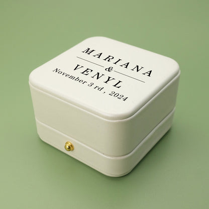 Ring Box - White