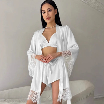 Bride Robe - French Lace
