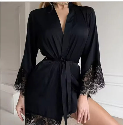 Bride Robe - French Lace
