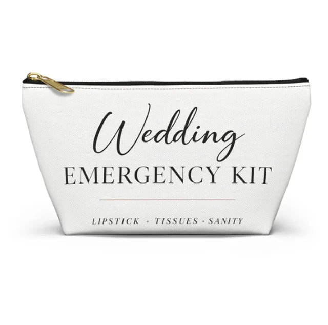 Wedding Emergency Kit Bag | Empty Bridesmaid Survival Pouch - Bridal Bazaar