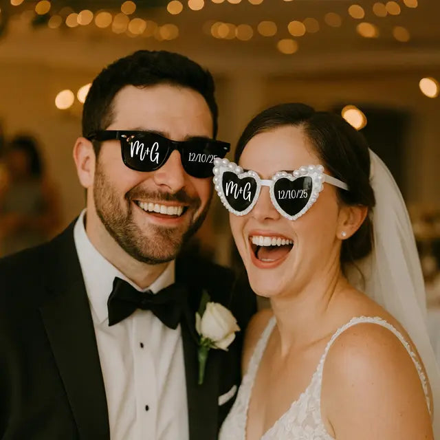 Personalised Heart Sunglasses – Print on Glass