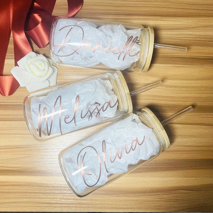 Bridesmaids Gifts - Frosted Drinkware
