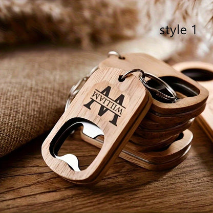 Groomsmen Bottle Opener Keychain