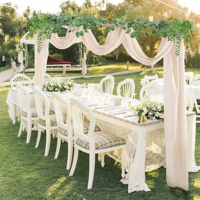 Ceremony Arch Drape