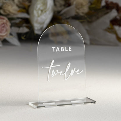 Table Numbers - Acrylic