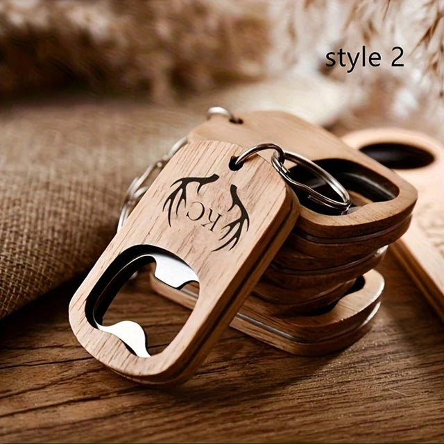 Groomsmen Bottle Opener Keychain