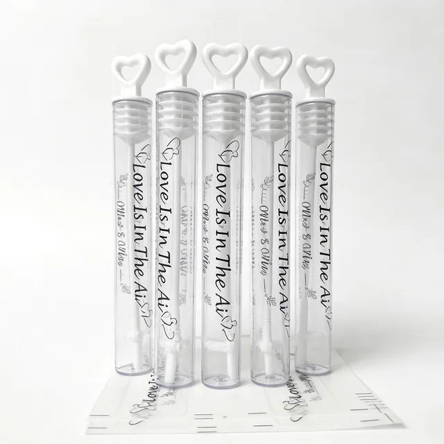Bubble Love Heart Wands - Bridal Bazaar