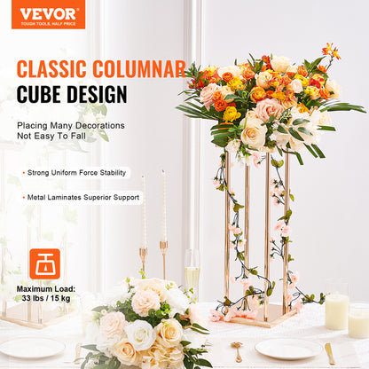 Gold Column Stands