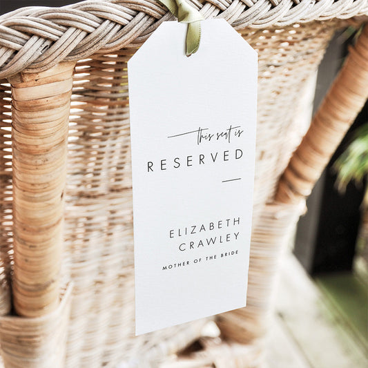 Seating Tags - Ceremony