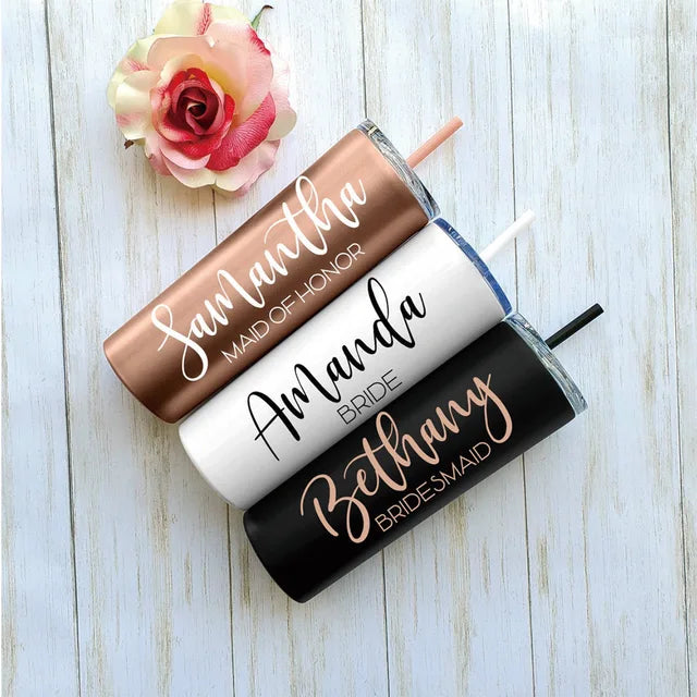 Bridal Gifts - Skinny Tumblers