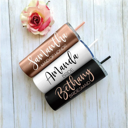 Bridal Gifts - Skinny Tumblers