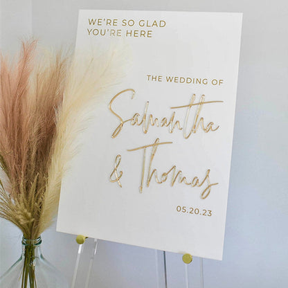 Welcome Sign - 3D
