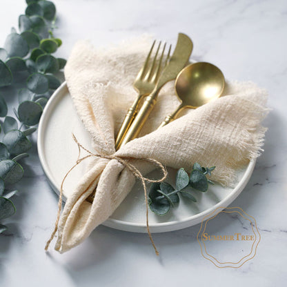 Table Gauze Napkin Cloths - Decor