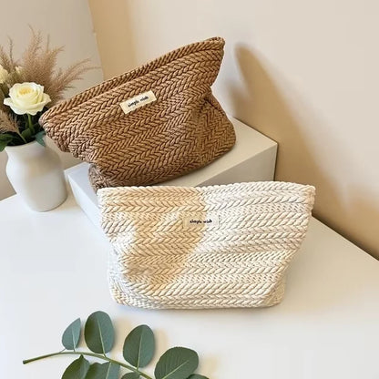 Bridesmaid Gifts - Woven Makeup Pouch