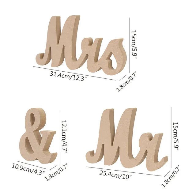 Mr & Mrs Sign