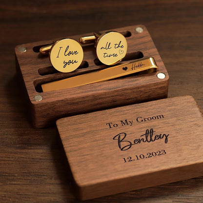 Cufflinks & Tie Clip Pack