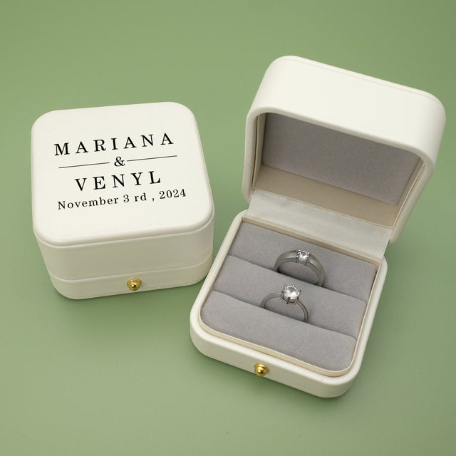 Ring Box - White