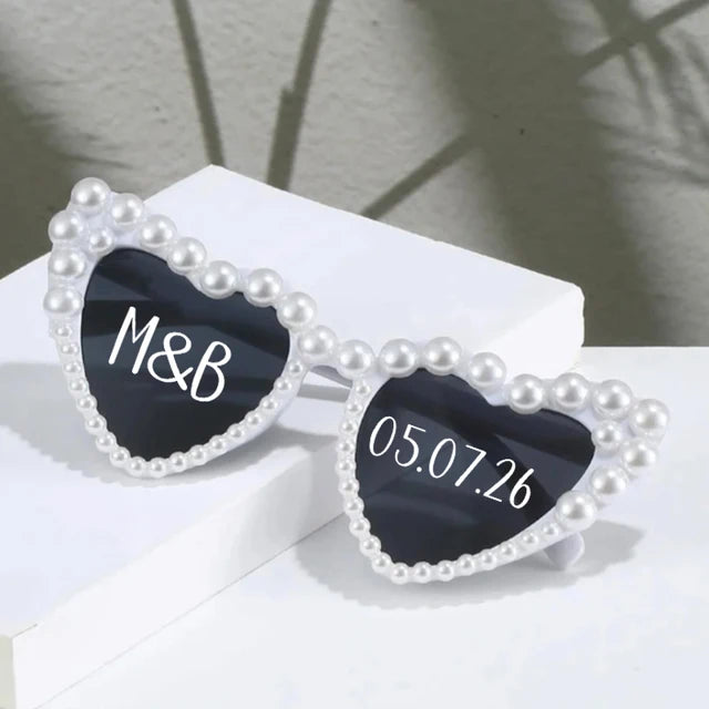 Personalised Heart Sunglasses – Print on Glass