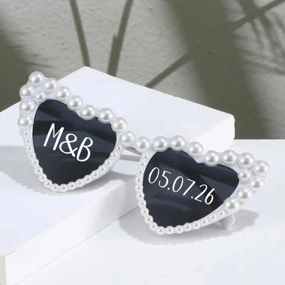 Personalised Heart Sunglasses – Print on Glass