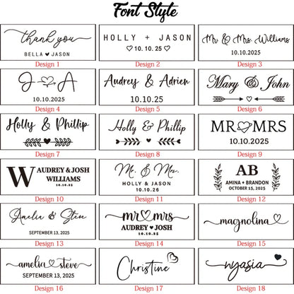 Stickers Personalised - 50pc sets