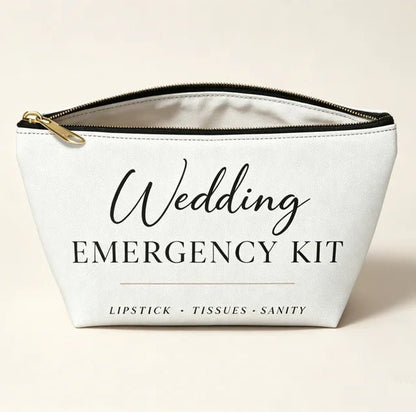 Wedding Emergency Kit Bag | Empty Bridesmaid Survival Pouch - Bridal Bazaar