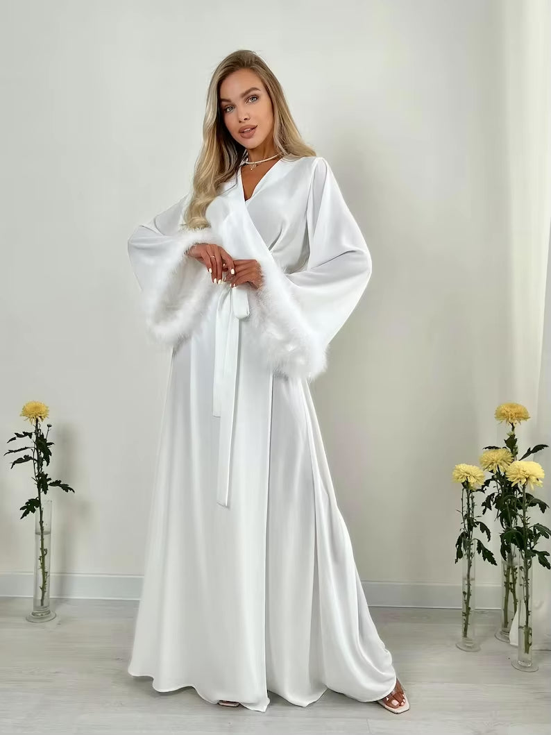 Bride Robe -  Maxi Long