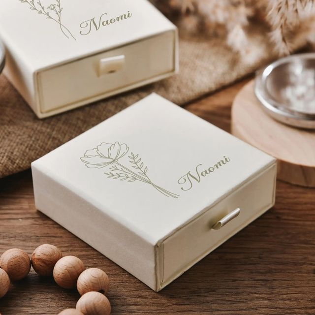 Bridesmaids Gifts - Mirror & Box