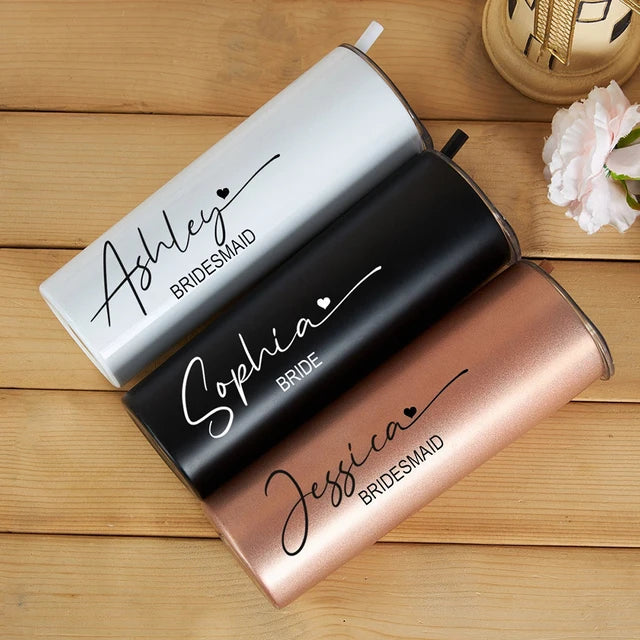 Bridal Gifts - Skinny Tumblers