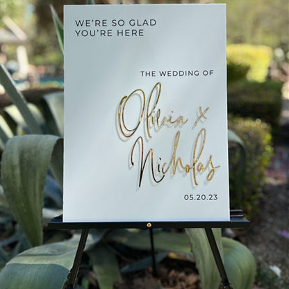 Welcome Sign - 3D