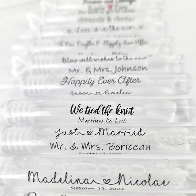 Bubble Love Heart Wands - Bridal Bazaar