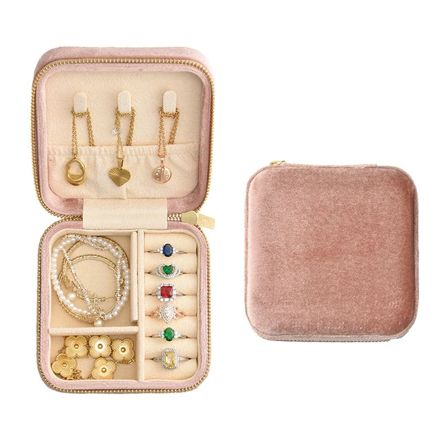 Bridesmaids Gifts - Velvet Jewellery Box