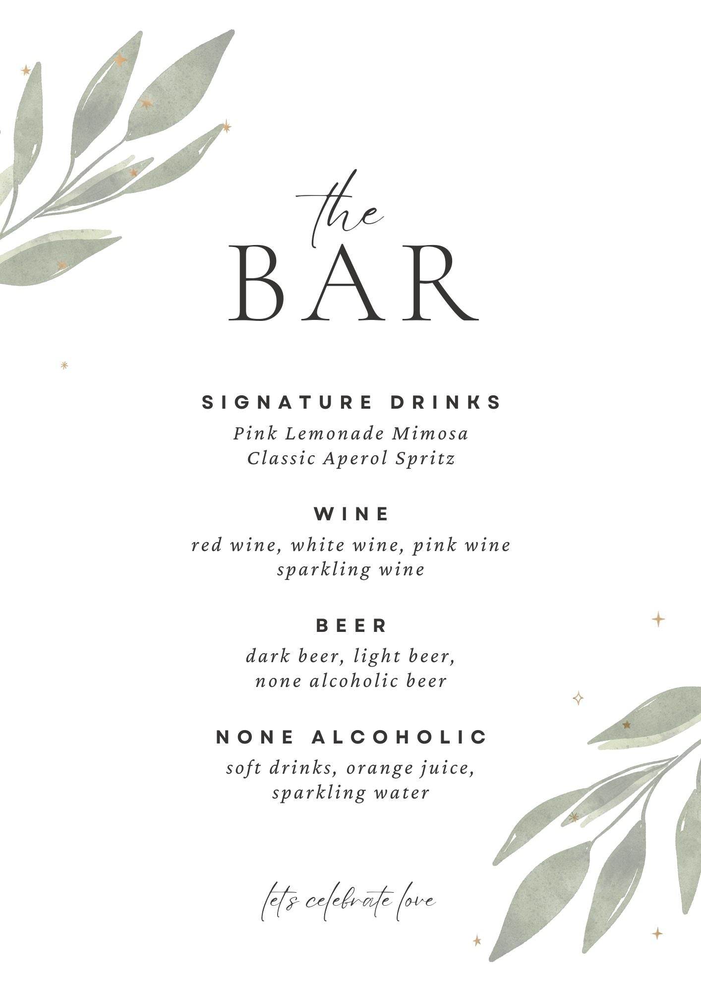 Digital Design - Bar Signage