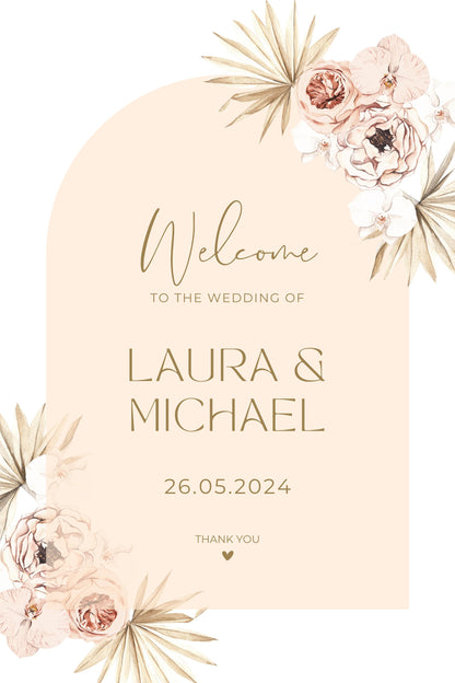 Digital Print - Welcome Names