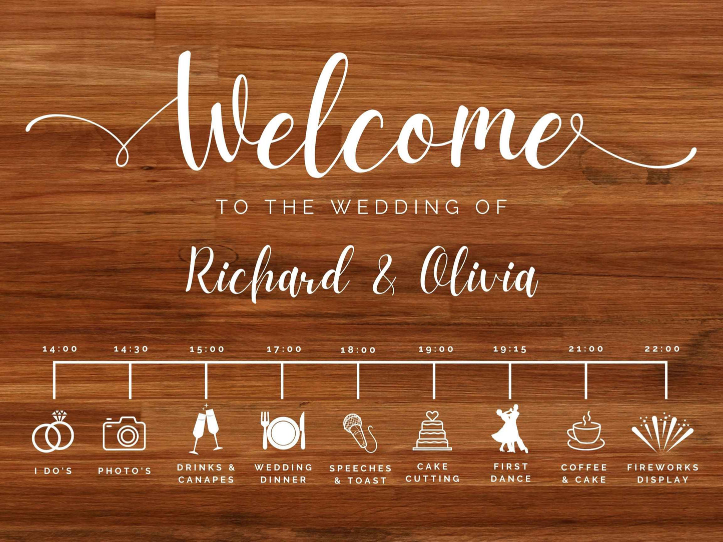 Digital Print - Welcome Names