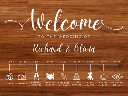 Digital Print - Welcome Names