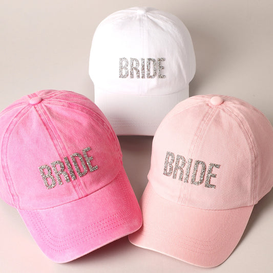 Bride Hat - Baseball Caps