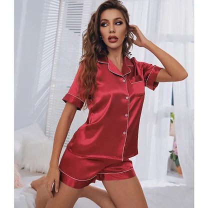 Bridal Short Sleeve Pyjamas