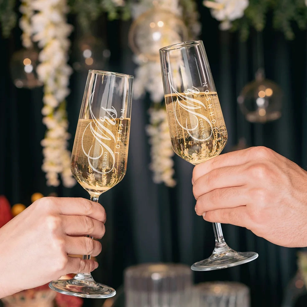 Champagne Flutes - Glassware