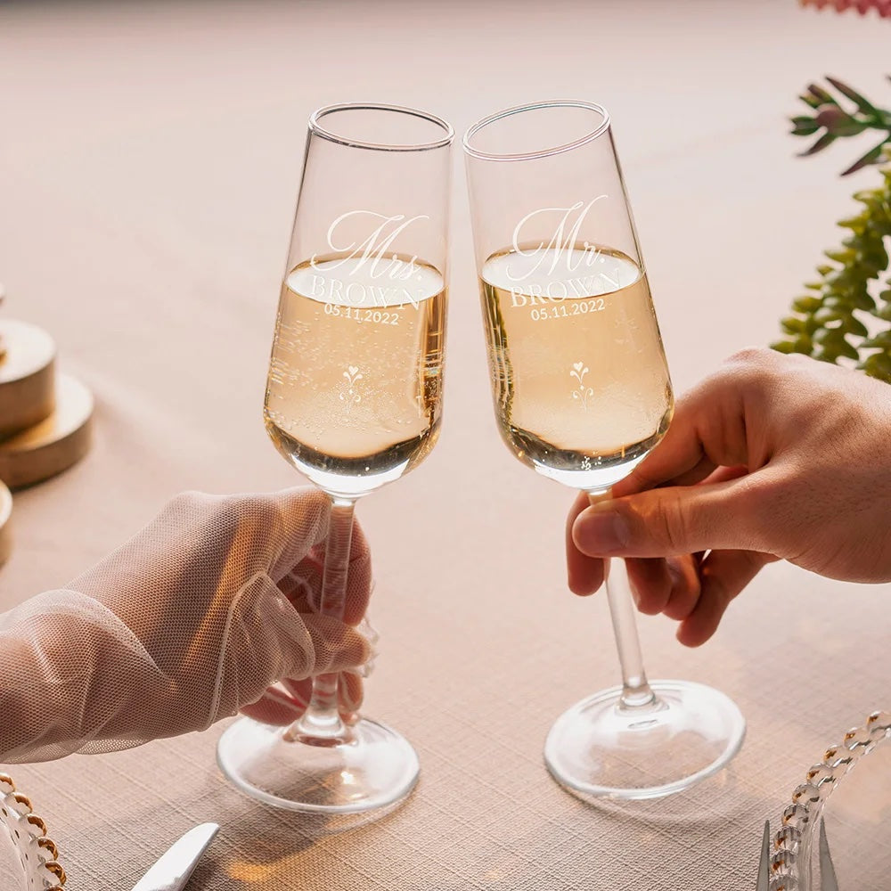 Champagne Flutes - Glassware