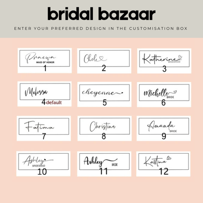 Bridal Gifts - Skinny Tumblers
