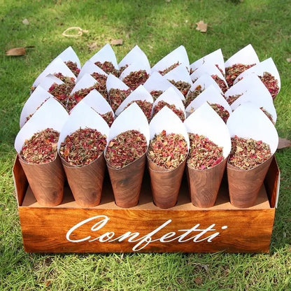 Confetti Cone Holder & Cones