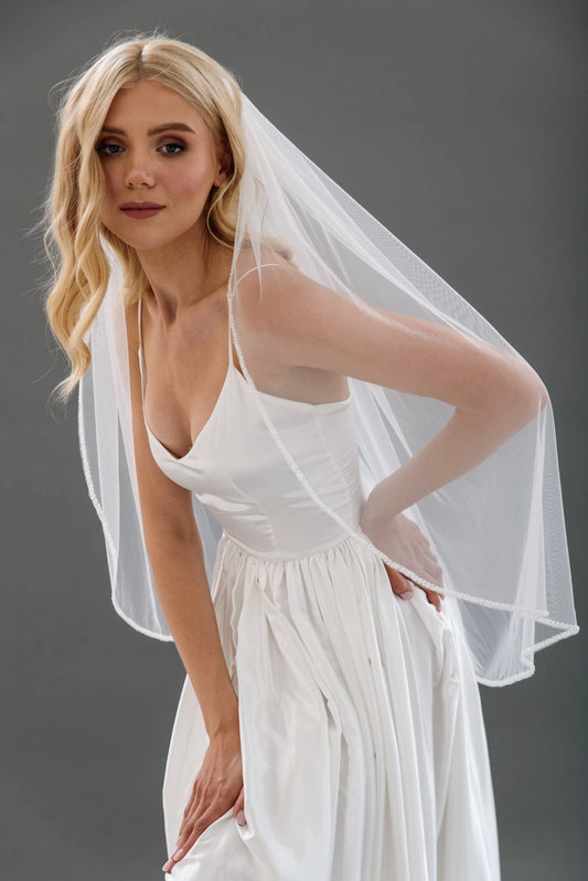 Bride Veil - Classic English
