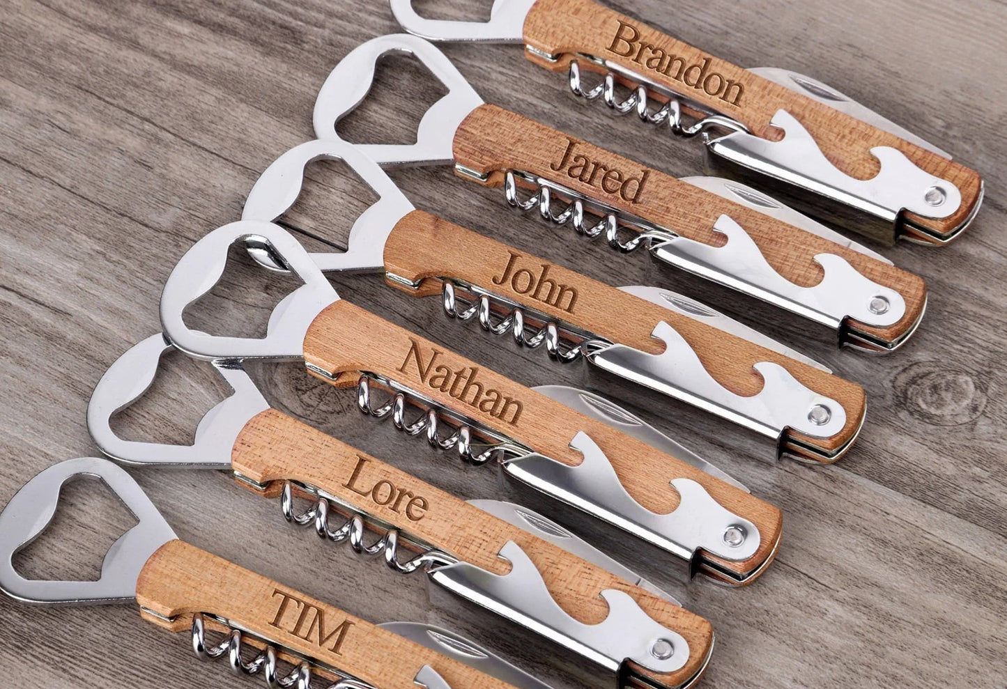 Guest Favours - Groomsmen Corkscrews
