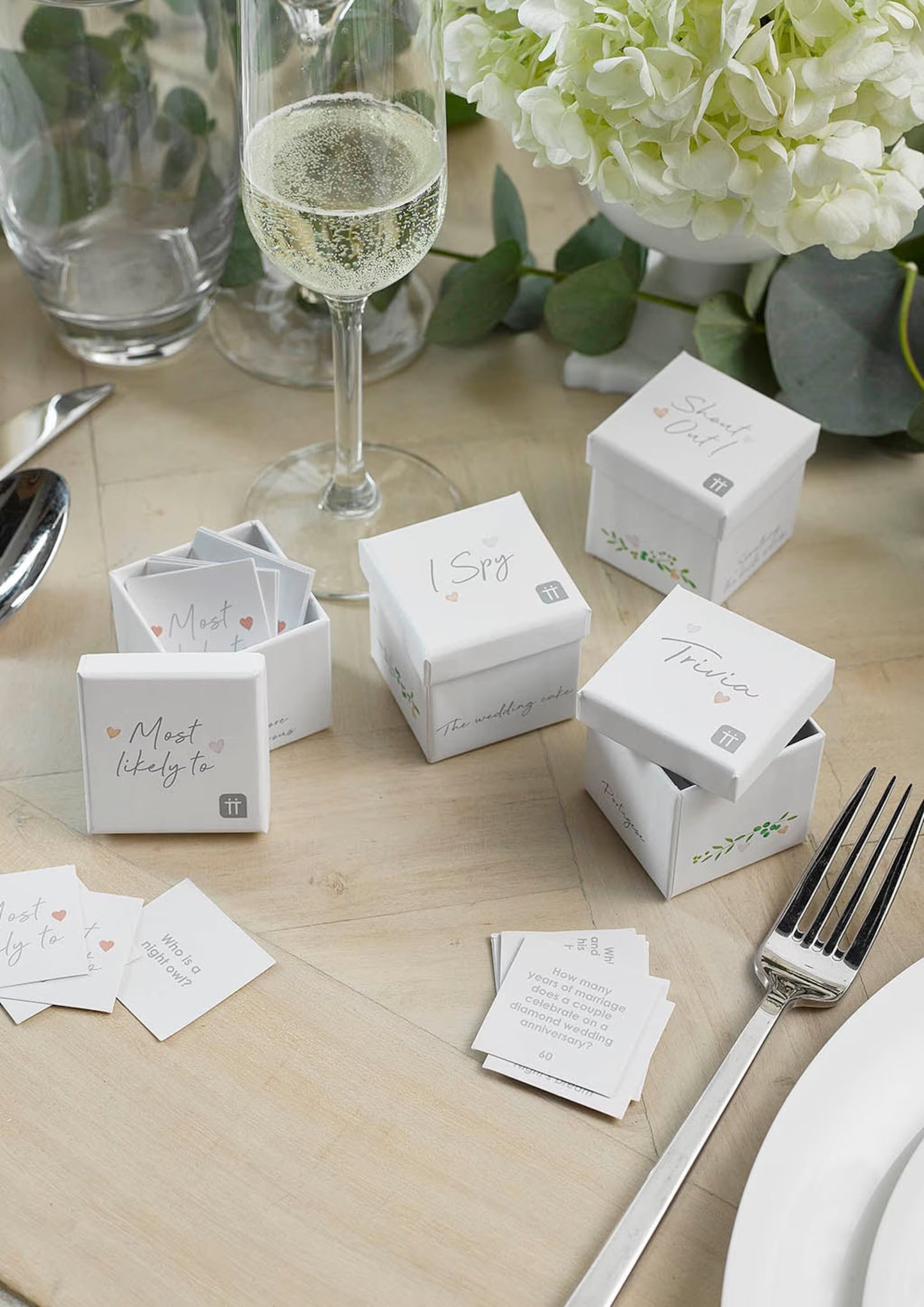 Guest Games - Table Cards